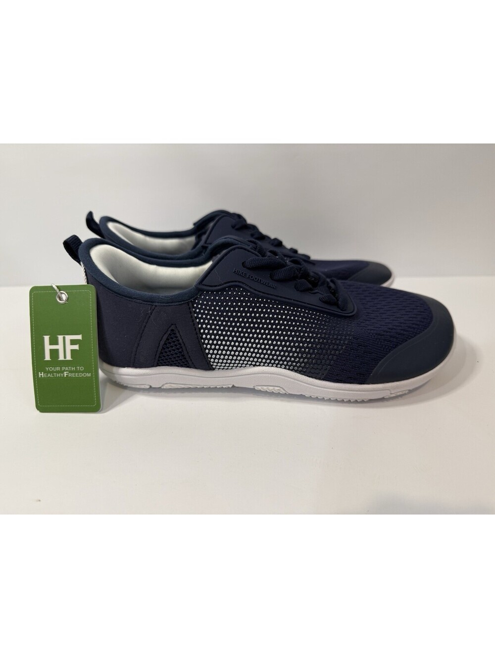 Hike Footwear HF Stride Ergonomic Barefoot Shoe Unisex Sz M 4 W 6 EU36 Navy Blue